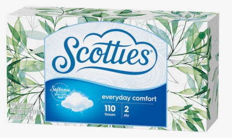 Scotties Facial Tissue 110 Ct, HD Png Download, Transparent PNG