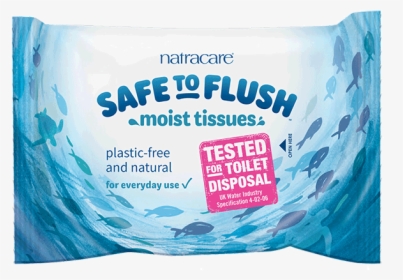 Natracare Safe To Flush Wipes, HD Png Download, Transparent PNG