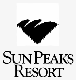 Sun Peaks Resort Logo Black And White - Sun Peaks Resort, HD Png Download, Transparent PNG