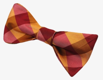 Red And Orange Striped Self Tie - Tartan, HD Png Download, Transparent PNG