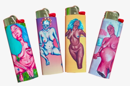 Bic Lighters With Cats, HD Png Download, Transparent PNG