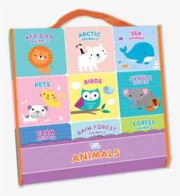 Kidsbooks Busy Baby Animals 9 Board Books In Case Infant - Cartoon, HD Png Download, Transparent PNG