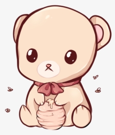 Kawaii Cute Bear Drawing, HD Png Download, Transparent PNG