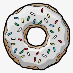 Doughnut,pastry,baked Art - Donut Clipart, HD Png Download, Transparent PNG