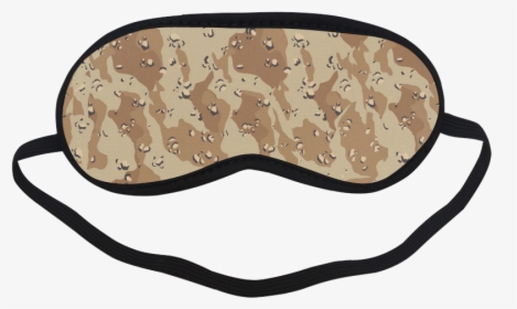 Desert Camouflage Pattern Sleeping Mask By Gravityx9 - Clipart Sleeping Mask Transparent, HD Png Download, Transparent PNG