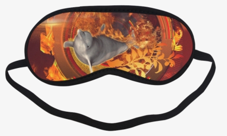 Transparent Fire Circle Png - Clipart Sleeping Mask Transparent, Png Download, Transparent PNG