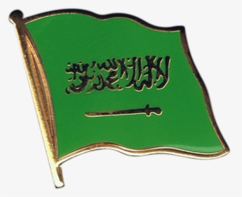 Saudi Arabia Flag Pin, Badge - Mexican Flag Drawing Easy, HD Png Download, Transparent PNG
