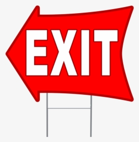 Exit Arrow 2 Sided Arrow Sign, HD Png Download, Transparent PNG
