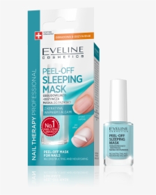 Eveline Peel-off Sleeping Mask Reconstructing And Nourishing - Eveline Sos Brittle And Broken Nails, HD Png Download, Transparent PNG