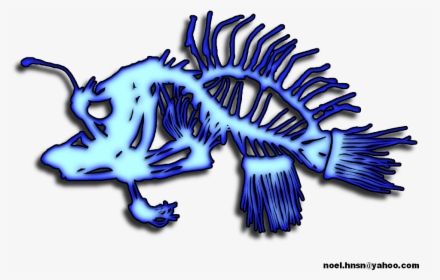 Angler Fish Designs - Illustration, HD Png Download, Transparent PNG
