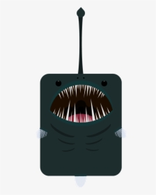 Animaldeep Sea Anglerfish - Tiger Shark, HD Png Download, Transparent PNG