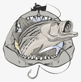 Transparent Anglerfish Png - Cartoon, Png Download, Transparent PNG