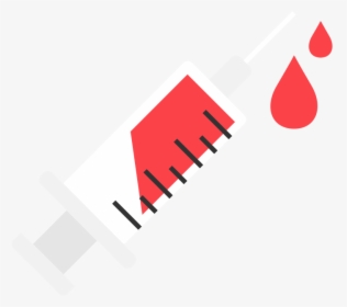 Syringe Flat Icon Vector - Syringe Flat Icon, HD Png Download, Transparent PNG