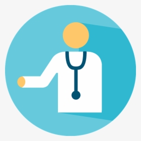 Doctor, Health, Icon, Button, Medical - Transparent Background Doctor Icon, HD Png Download, Transparent PNG