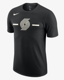 Nike Nba Portland Trail Blazers Logo Dry Tee - New York Knicks Old T Shirt, HD Png Download, Transparent PNG