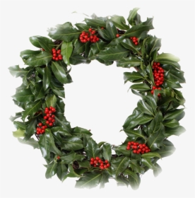 Download Christmas Wreath Png Transparent Picture - Wreath For Christmas Transparent Background, Png Download, Transparent PNG