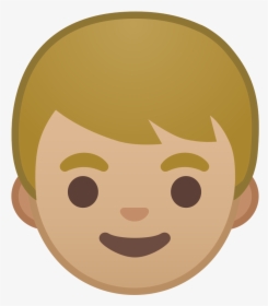 Boy Medium Light Skin Tone Icon - Transparent Boy Emoji Png, Png Download, Transparent PNG