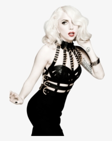 Black Lady Gaga - Lady Gaga Png, Transparent Png, Transparent PNG