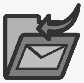 Folder Inbox Png Clip Arts - Icon Surat Masuk Dan Keluar, Transparent Png, Transparent PNG