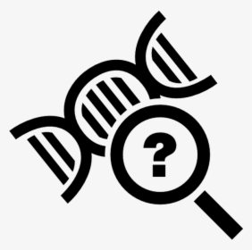 Science Symbol Of With - Dna With A Question Mark, HD Png Download, Transparent PNG