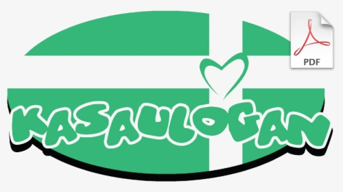 Kasaulugan Logo Green With Pdf Logo - Heart, HD Png Download, Transparent PNG
