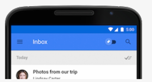 Google Inbox App 250 - Smartphone, HD Png Download, Transparent PNG