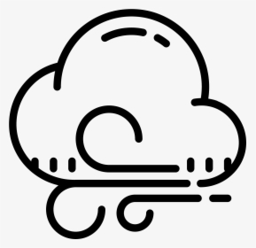 Transparent Niebla Png - Windy Weather Png Clipart, Png Download, Transparent PNG