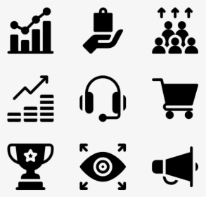 Marketing & Growth - Video Icon Vector, HD Png Download, Transparent PNG