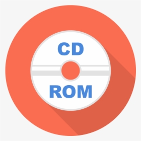 Cd Rom Icon - Cd Rom Icons, HD Png Download, Transparent PNG