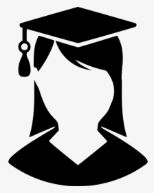 Graduate Lady - Master Degree Png, Transparent Png, Transparent PNG