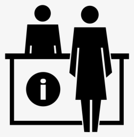Customer Service Desk Icon, HD Png Download, Transparent PNG