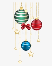 Free Png Christmas Balls Decor Png - Merry Christmas Balls Transparent, Png Download, Transparent PNG