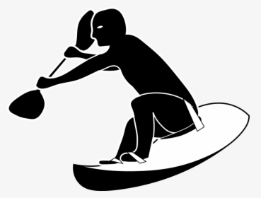 Human - Surfing Clip Art Png, Transparent Png, Transparent PNG