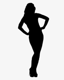 Woman Silhouette - Lady Silhouette Png, Transparent Png, Transparent PNG