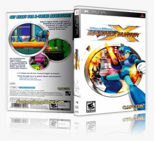 Megaman X Maverick Hunter - Mega Man Maverick Hunter X Psp, HD Png Download, Transparent PNG