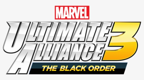 Marvel Ultimate Alliance 3 Logo - Marvel Ultimate Alliance 3 The Black Order Logo Png, Transparent Png, Transparent PNG