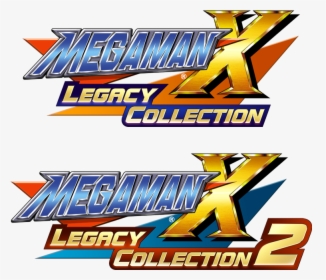 Mega Man X Legacy Collection 1 2 Logo - Megaman X Legacy Collection Logo, HD Png Download, Transparent PNG