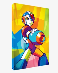 Mega Man Pop Art, HD Png Download, Transparent PNG
