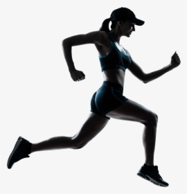 Running Woman Png Image - Running Person Transparent Background, Png Download, Transparent PNG