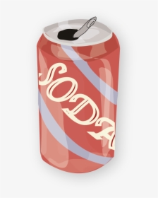 Metal Can Soda Z - Coca-cola, HD Png Download, Transparent PNG