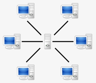 Client Server Peer To Peer Network, HD Png Download, Transparent PNG