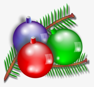 Christmas Ornament,grass,tree - Free Public Domain Christmas Clip Art, HD Png Download, Transparent PNG