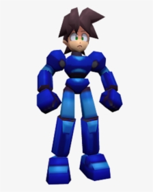 Mega Man Without Helmet, HD Png Download, Transparent PNG