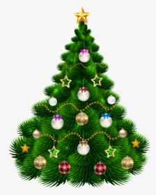 Christmas Tree Clipart Ornament Banner - Png Images Of Christmas Tree, Transparent Png, Transparent PNG