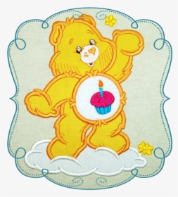 Care Bear Applique Machine Embroidery Design Pattern-instant - Embroidery, HD Png Download, Transparent PNG