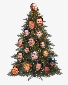 Clip Art Thor Here Is A - Chris Pine Christmas Tree, HD Png Download, Transparent PNG