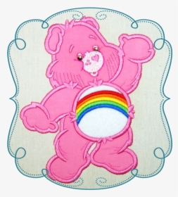 Colorful Cuddle Bear - Embroidery, HD Png Download, Transparent PNG