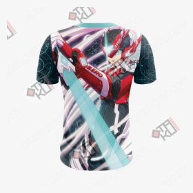 Rockman Zero Unisex 3d T-shirt - Mega Man, HD Png Download, Transparent PNG