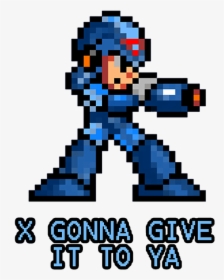 Pixel Megaman X Sprite, HD Png Download, Transparent PNG