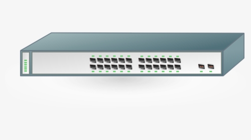 Switch, Network, Hardware, Computer, Equipment, Rack - Network Switch Clipart, HD Png Download, Transparent PNG